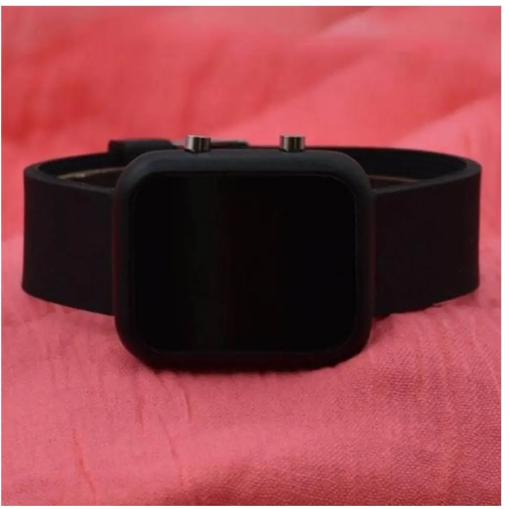 ساعت مچی دیجیتالی ال ای دی LED  اسپرت طرح اپل واچ مشکی